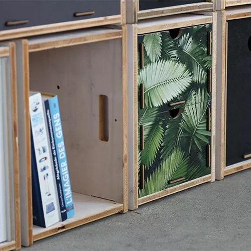 2er Schubladeneinsatz mit Motiv